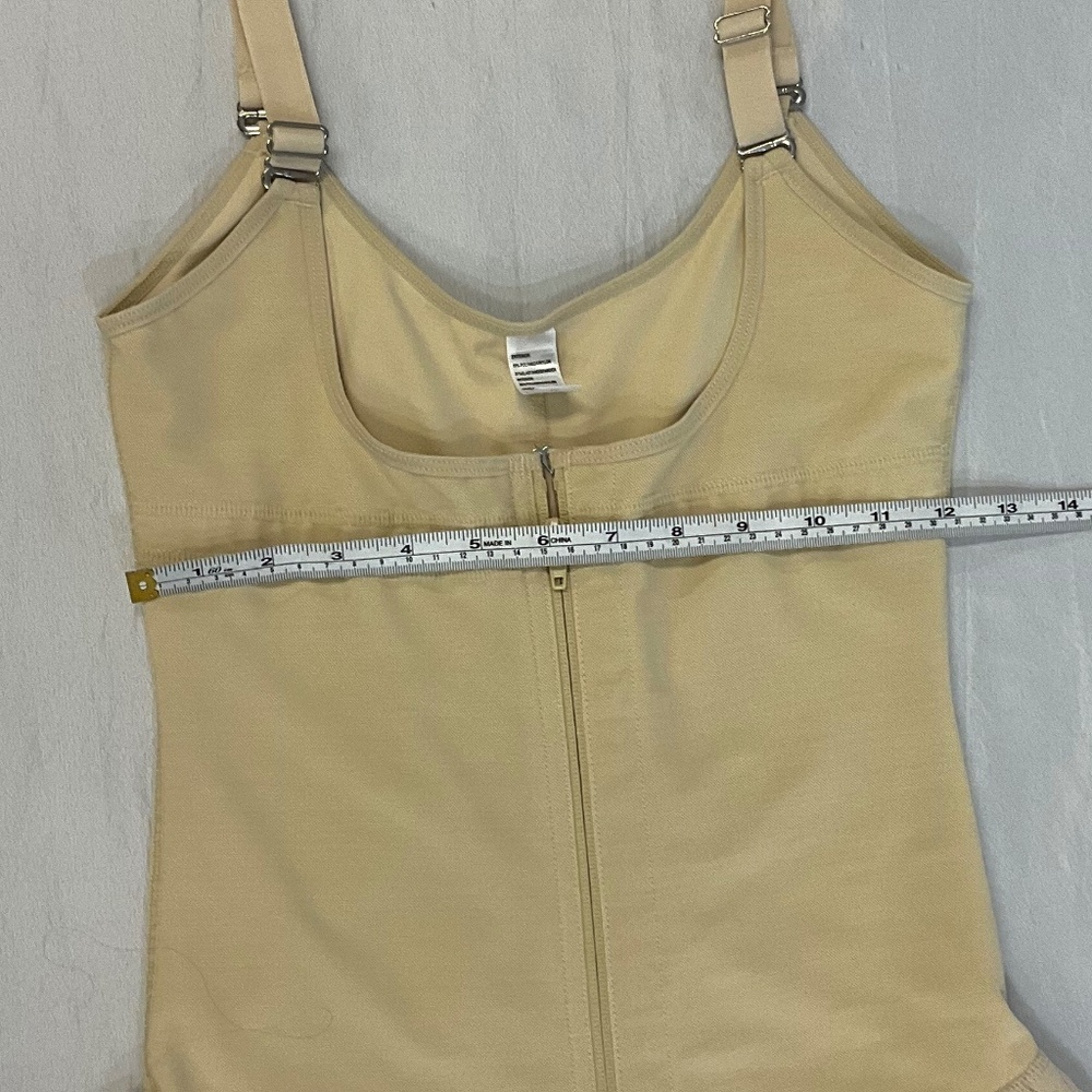 Fajas Post Op Compression Bodysuit Nude Butt Lift Shaper Size Medium - Picture 6 of 10